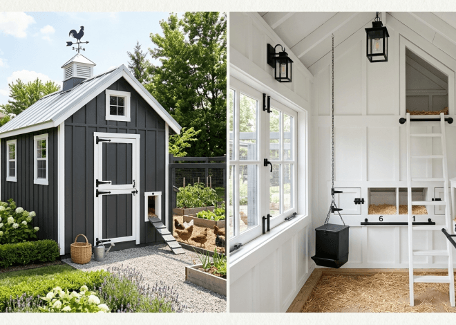 10 Chicken House Ideas That Balance Style and Practical Care