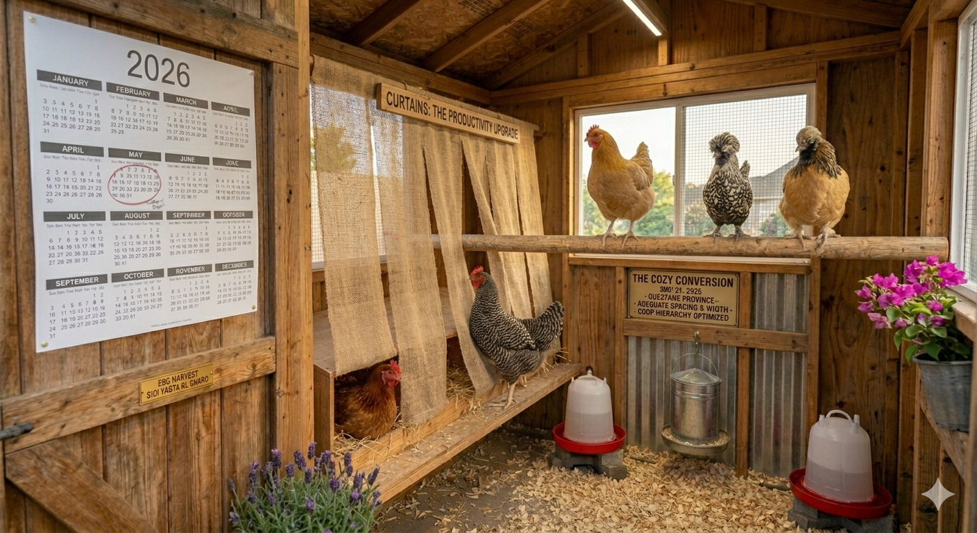 Curtained nesting boxes for privacy