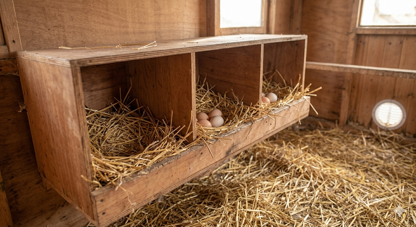 Nesting Boxes in the Wrong Location or Wrong Quantity