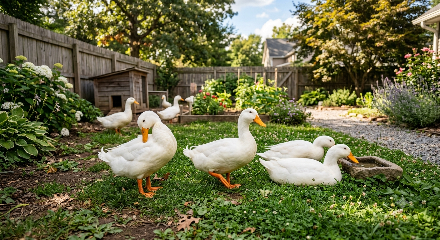 Pekin: A Popular Dual-Purpose Duck