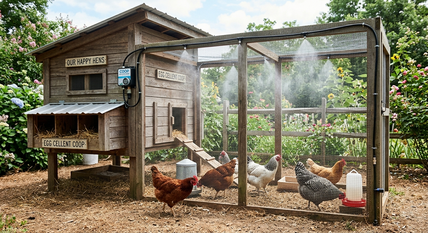 Fix 8: Create a Misting System
