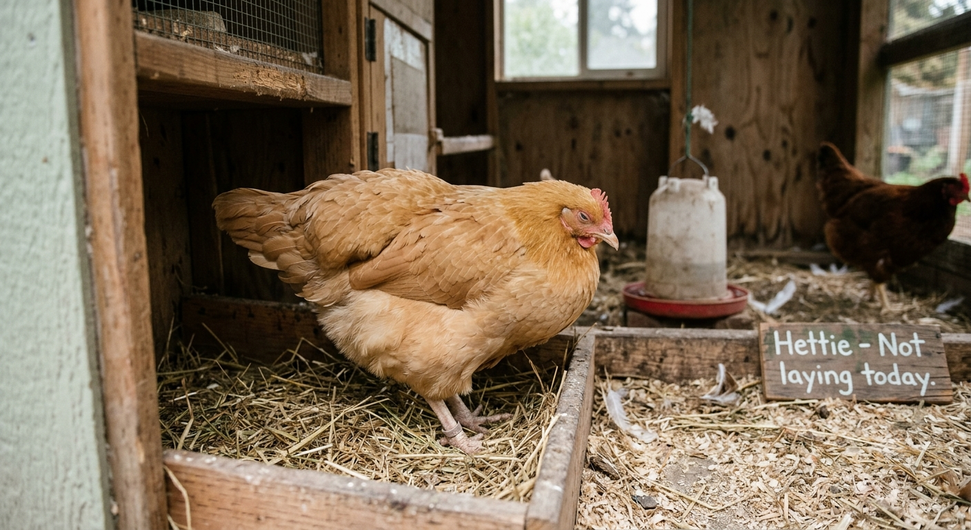 Problem 6: Egg Binding — The Hen Who Cannot Lay