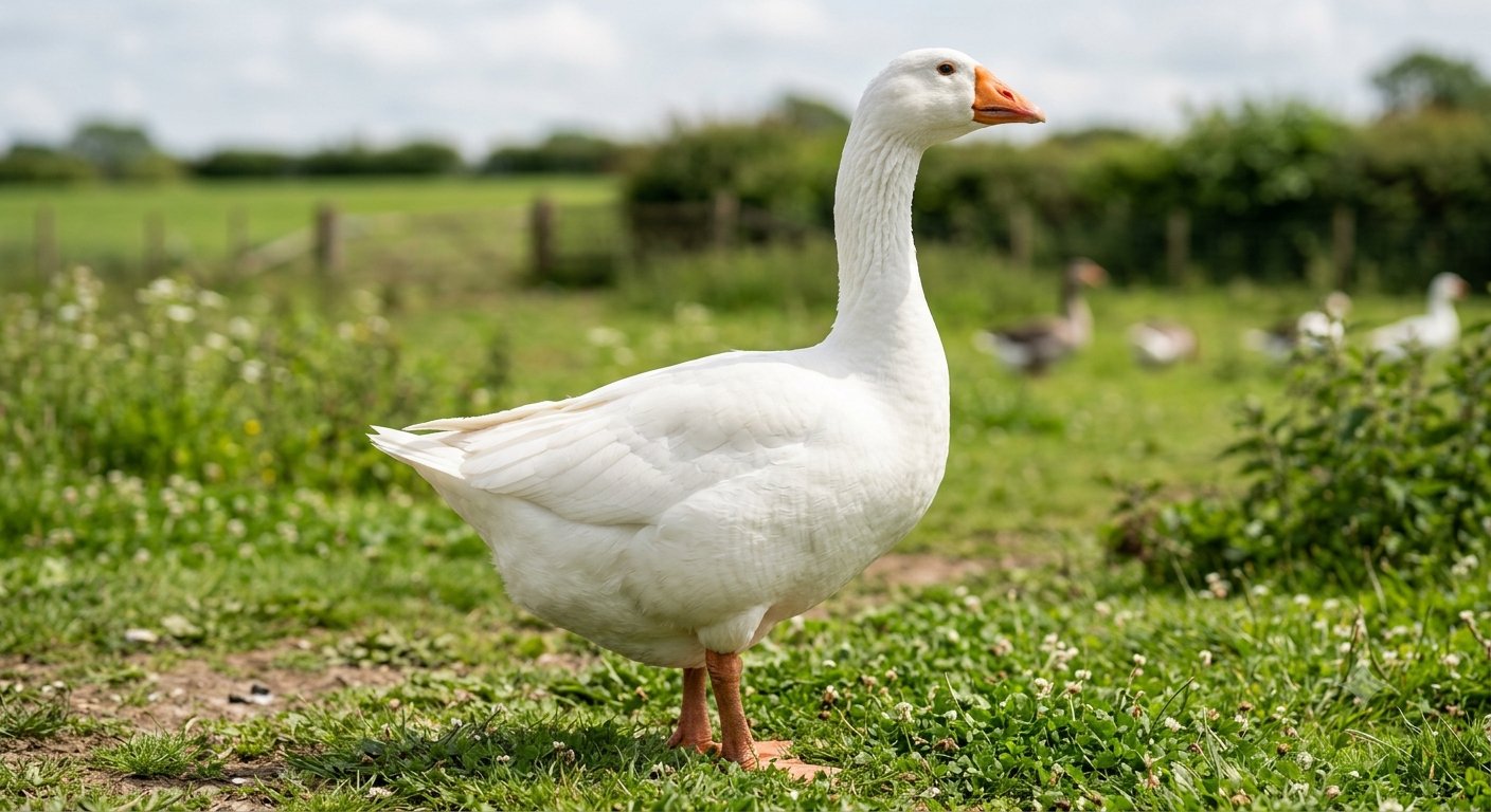 Breed 1: Embden — The Classic White Giant